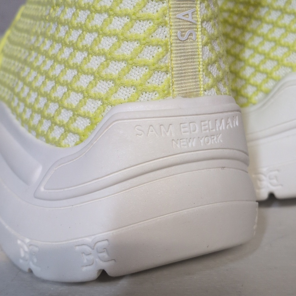 Sam Edelman Cami Sneaker Neon Lime Green, Women's Size 8, NWOT - Picture 4 of 10
